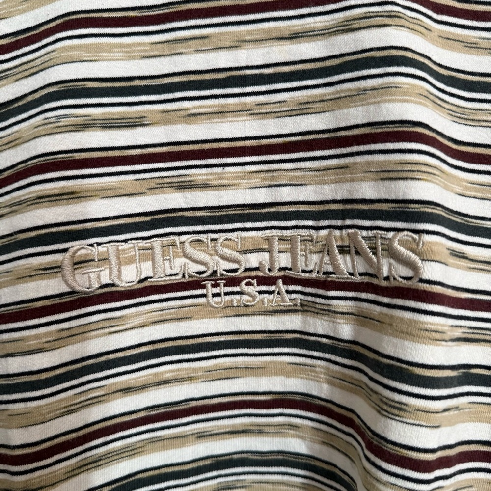 Vintage Embroidered Guess Jeans shirt
